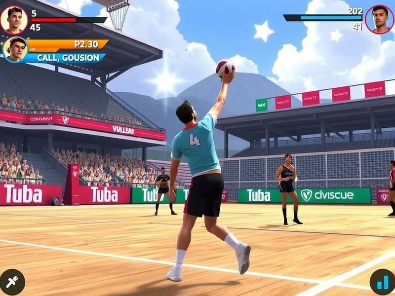 Volley Gladiator Pride Tournament Scene